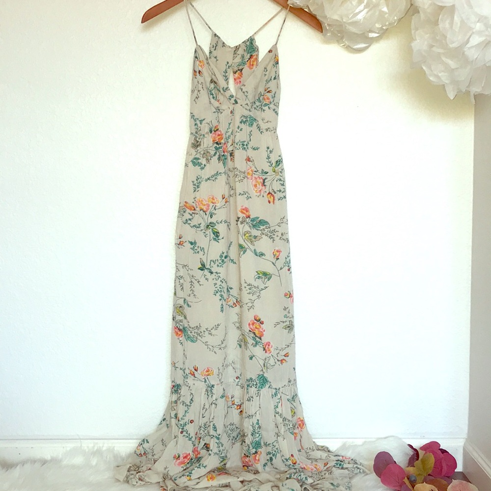 Billabong Floral Print Maxi Dress